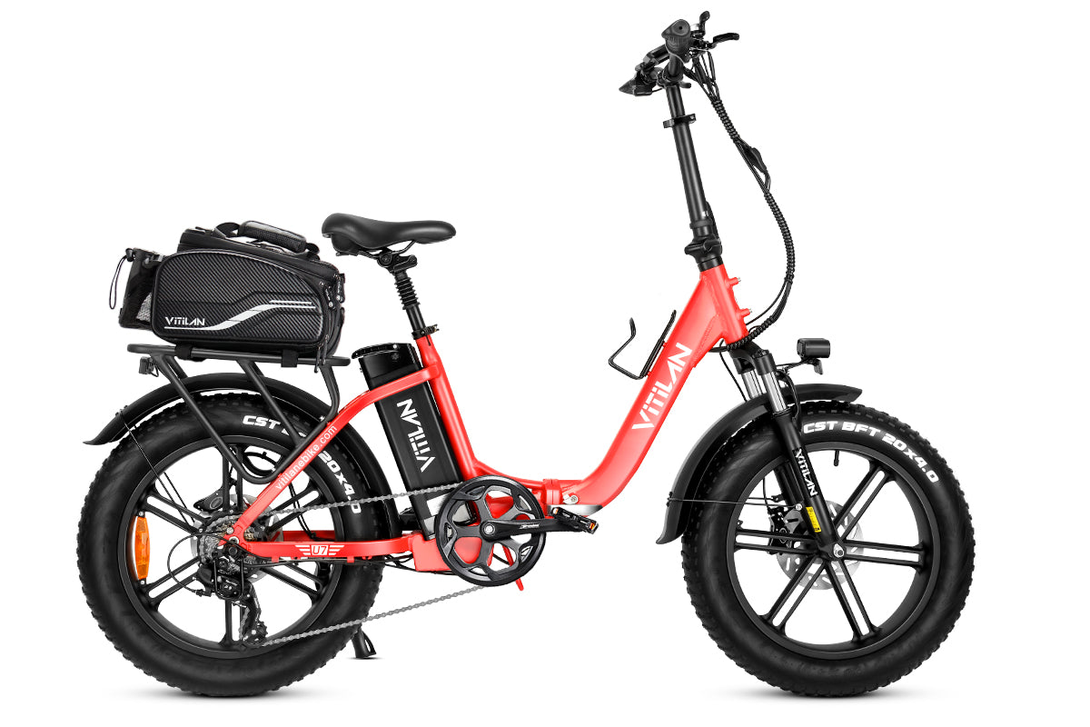 Folding fat tire electric bike online